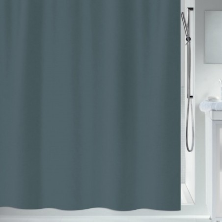 Polyester Shower curtain PRIMO 180x180cm Anthacite Gray Spirella