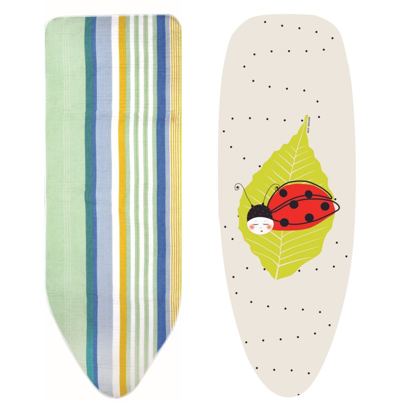 100% Cotton Ironing Board Cover with Love MSV Cords