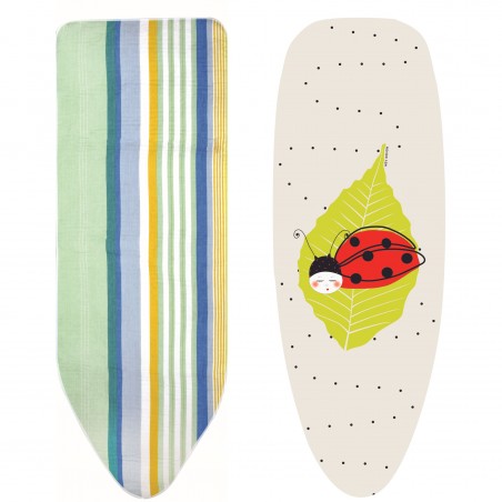 100% Cotton Ironing Board Cover with Love MSV Cords