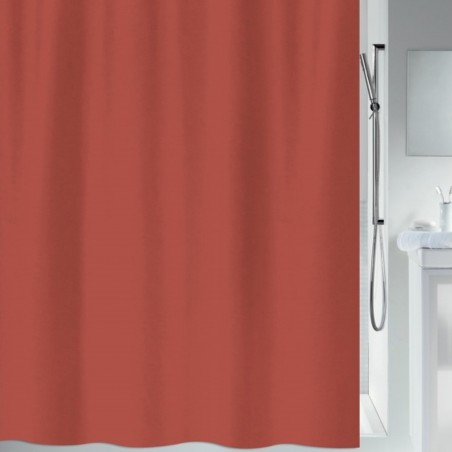 Spirella Duschvorhang PRIMO Polyester 120x200cm Terrakotta
