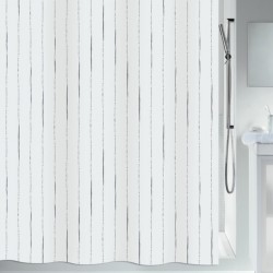 Polyester Shower curtain ALINA 240x180cm Spirella Gray