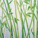 Cortina de ducha Poliéster BAMBUS 120x200cm  Verde Spirella