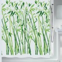 Cortina de ducha Poliéster BAMBUS 240x180cm  Verde Spirella