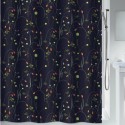 Spirella Duschvorhang CONTRAST Polyester- 180x200cm Mehrfarbig