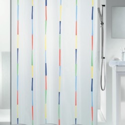 Polyester Shower curtain DARIO 180x200cm Multicolor Spirella