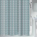 Polyester Shower curtain DEEP FOREST 180x200cm Blue Green Spirella