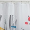 Polyester Shower curtain FACES  180x200cm Multicolor Spirella