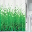 Rideau de douche Polyester GRASS 180x200cm Vert Spirella