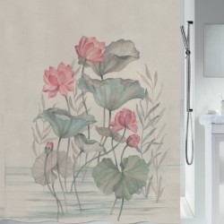 JAYA Cortina de Ducha de Poliéster 180x200 cm Multicolor Spirella