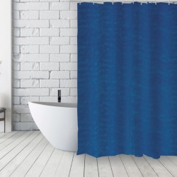 Tenda da doccia Poliestere francese 180x200cm MARIANNE Blu MSV