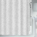Spirella Duschvorhang PEER Polyester 180x180cm Weiß