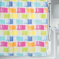 Polyester Shower curtain PITTORE 180x180cm Multicolor Spirella