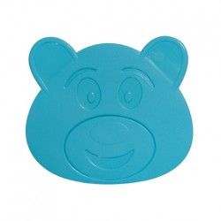 Set of 6 non-slip figurine stickers for shower or bathtub PVC TEDDY 11.5X8.5cm Multicolor Spirella