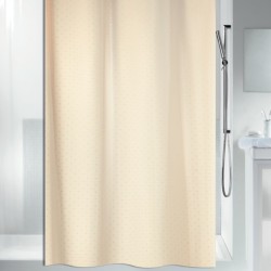 RICCO Polyester Shower curtain 180x200cm Champagne Spirella