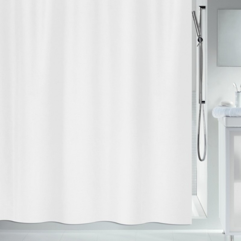 spirella Spirella Rideau de douche Polyester PRIMOBIO ACTIVE 240x180cm Blanc