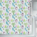 Cortina de ducha Poliéster PRINCESS 180x200cm Multicolor Spirella