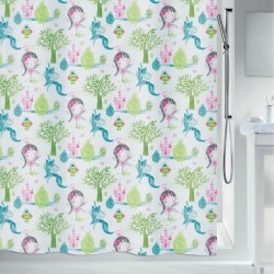 Polyester Shower curtain PRINCESS 180x200cm Multicolr Spirella