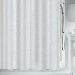 Cortina de ducha Poliéster PORTO 180x200cm Blanco Spirella