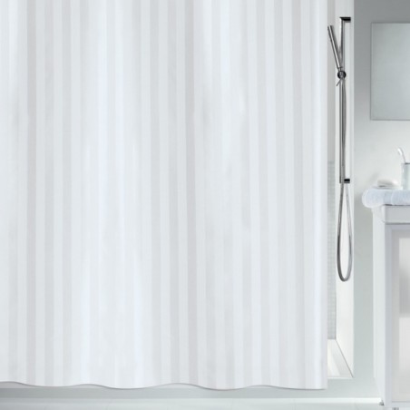 Tenda da doccia MAGI in poliestere 180x180cm Bianca Spirella