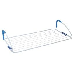 MSV Special Wäschetrockner Balcony 10M Verstellbarer Stahl Verschiedene Farben (Blau, Grün oder Pink)