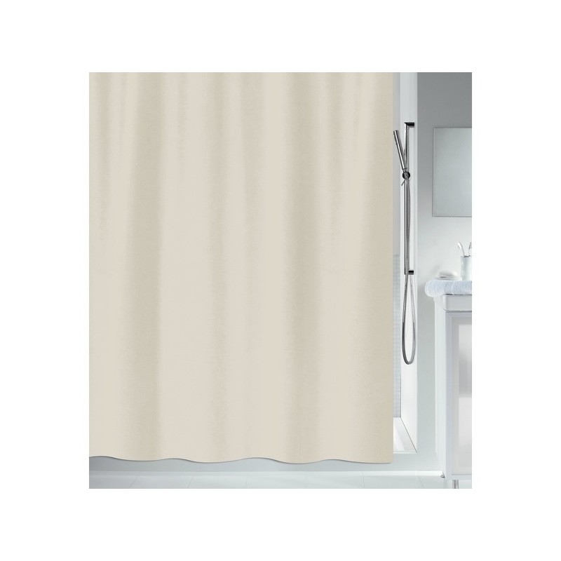Cortina de ducha Poliéster ALTRO 180x200cm Beige Spirella