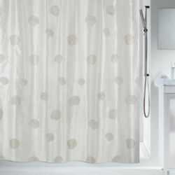 Polyester Shower curtain ATLANTIS 240x180cm Beige Spirella