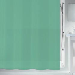 Cortina de ducha de PEVA orgánico 180x200 cm  Verde Spirella