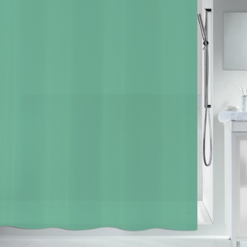 PEVA shower curtain BIO 180x200cm Spirella Green