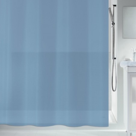 Spirella Duschvorhang Organic PEVA 180x200cm Blau