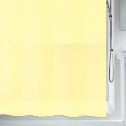Cortina de ducha PEVA ORGÁNICA 180x200cm  amarillo claro Spirella