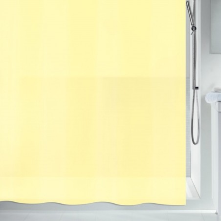 Tenda da doccia PEVA ORGANICA 180x200cm Spirella Giallo Chiaro