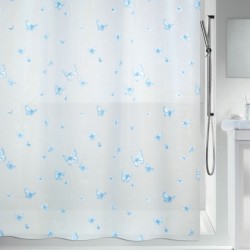 Spirella Shower curtain PEVA BUTTERFLY 180x120cm Light Blue