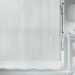 Spirella Shower curtain PEVA PEBBLE 180x200cm White