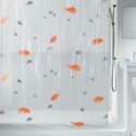 Spirella Duschvorhang PEVA FISH 180x200cm Orange
