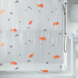 PEVA Shower curtain GOLDFISH 180x200cm Fish Pattern Spirella