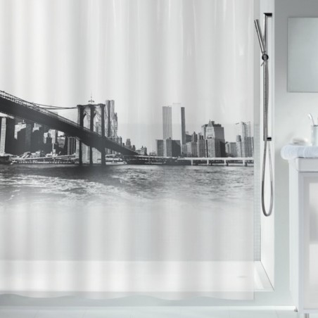 PEVA Shower curtain NEW BROOK 180X200cm Spirella