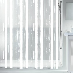 Cortina de ducha PINTURA PEVA 180x200cm Blanco Spirella