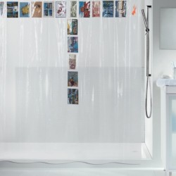Spirella Shower curtain PEVA POSTCARD 180x200cm Transparent