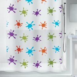 Spirella Shower curtain PEVA SPLASH 180x200cm Multicolor