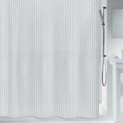 Spirella Rideau de douche PEVA TWILL 120x200cm Blanc