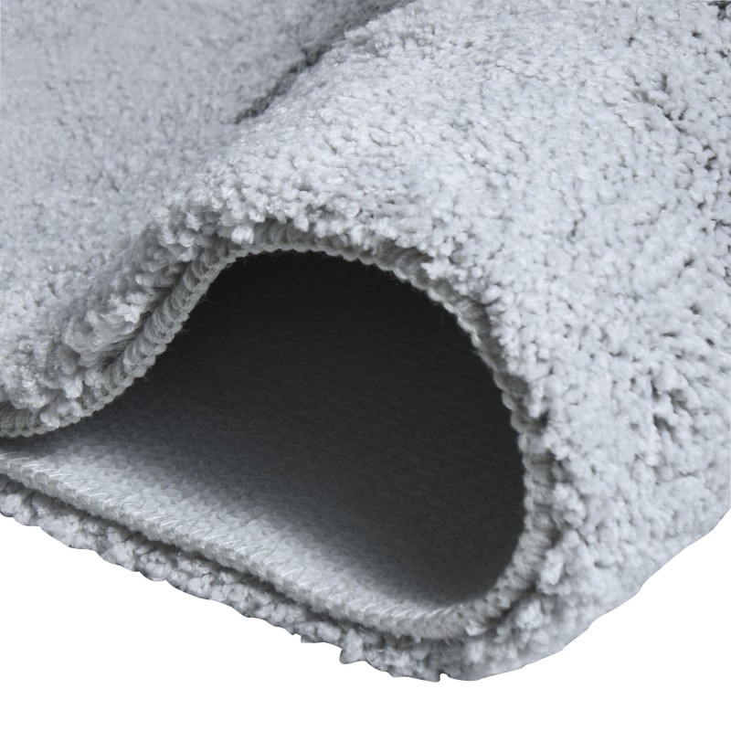 Alfombra de baño de poliéster ANELA 60x90cm Gris Spirella