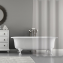 Shower curtain PVC 180x200cm Transparent MSV
