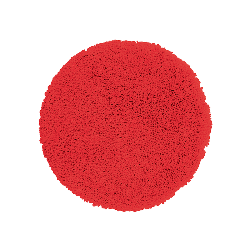 Tapis de bain Microfibre HIGHLAND ?60cm Rouge Spirella