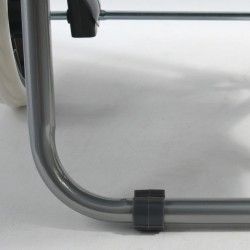 Poussettte de marché, chariot de courses pliable à  2 roulettes 33L Coloris assortis MSV