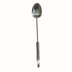 Cuchara coladora de acero inoxidable con agujero MSV