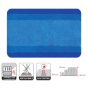 Alfombra de baño de poliéster BALANCE 60x90cm Azul Spirella