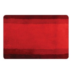 Polyester bath mat BALANCE 55x65cm Red Spirella