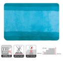 Tapis de bain Polyester BALANCE 55x65cm Bleu Turquoise Spirella