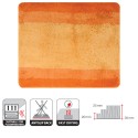 Alfombra de baño de poliéster BALANCE 60x90cm Naranja Spirella