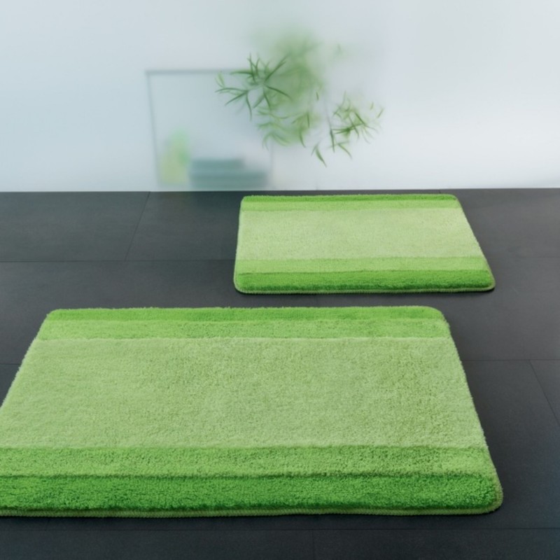Polyester bath mat BALANCE 60x90cm Kiwi Green Spirella